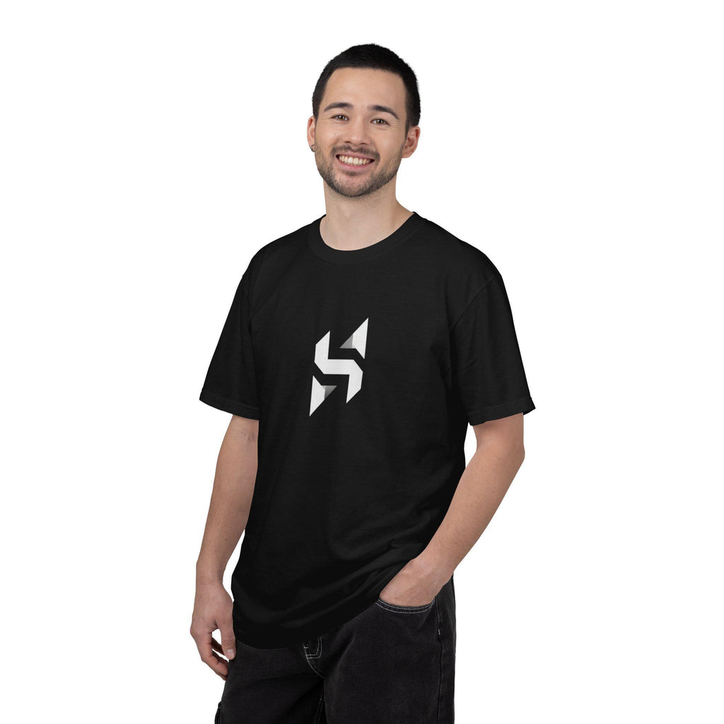 Geometric Monogram T-Shirt | Minimal Abstract Graphic Tee | Streetwear