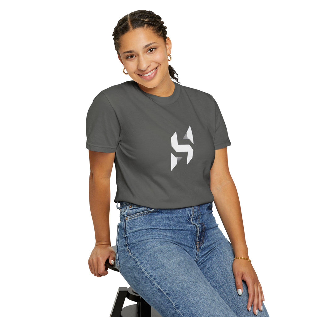Geometric Monogram T-Shirt | Minimal Abstract Graphic Tee | Streetwear