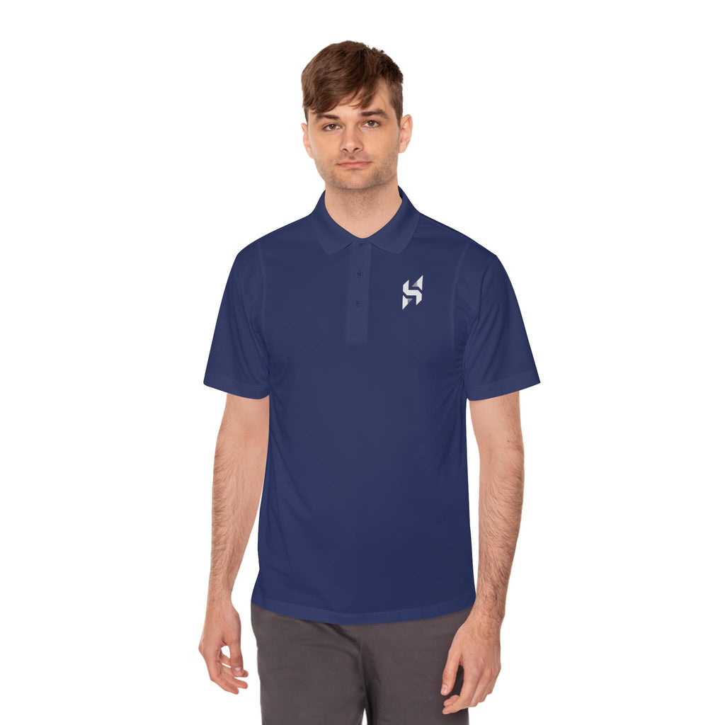 Minimal Geometric HS Logo Polo | Minimal | Streetwear | HalfSpace Studio Branding