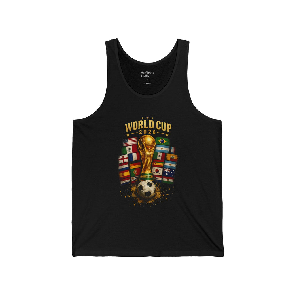 World Cup 2026 Trophy Soccer Tank Top | Football Fan Apparel