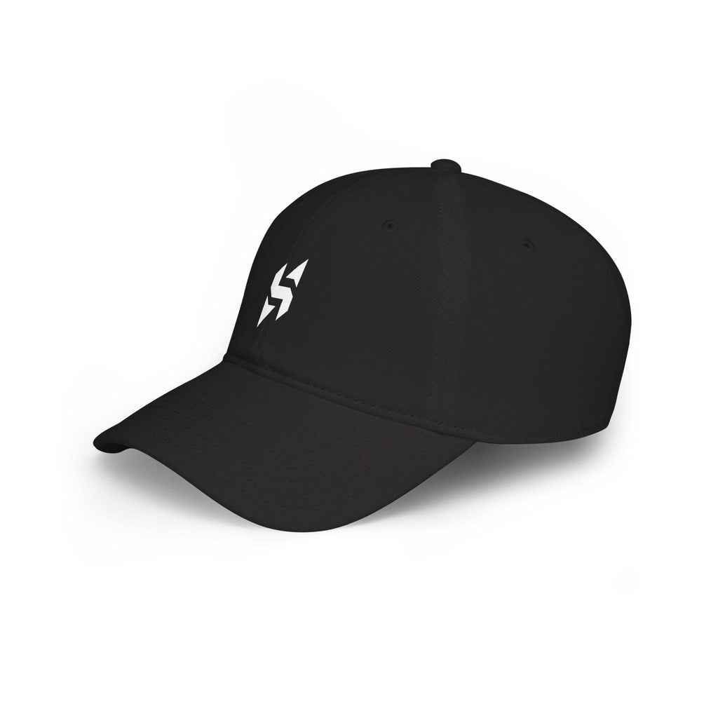 Geometric HS Logo Baseball Cap | Minimal Embroidered Hat | HalfSpaceStudio