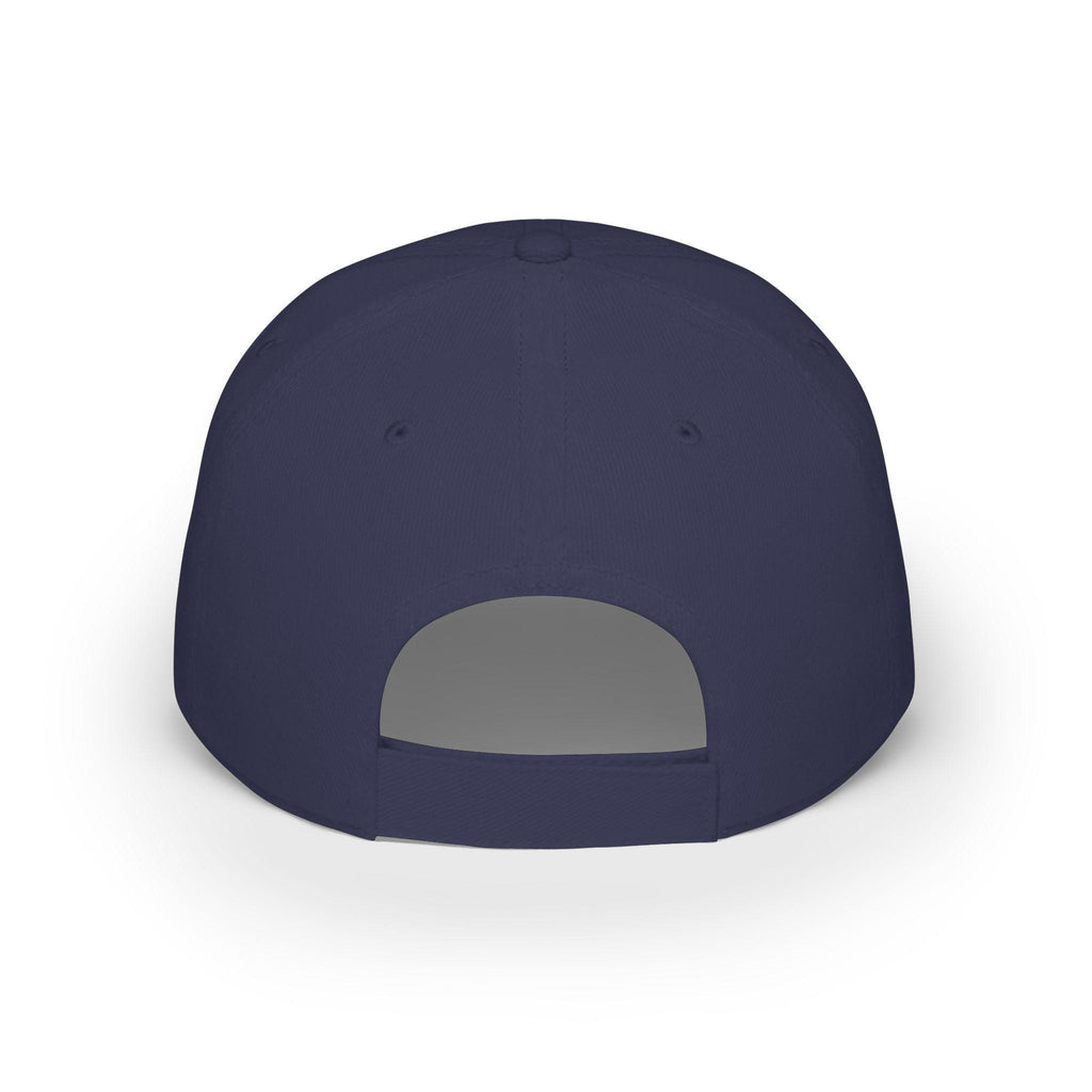 Geometric HS Logo Baseball Cap | Minimal Embroidered Hat | HalfSpaceStudio
