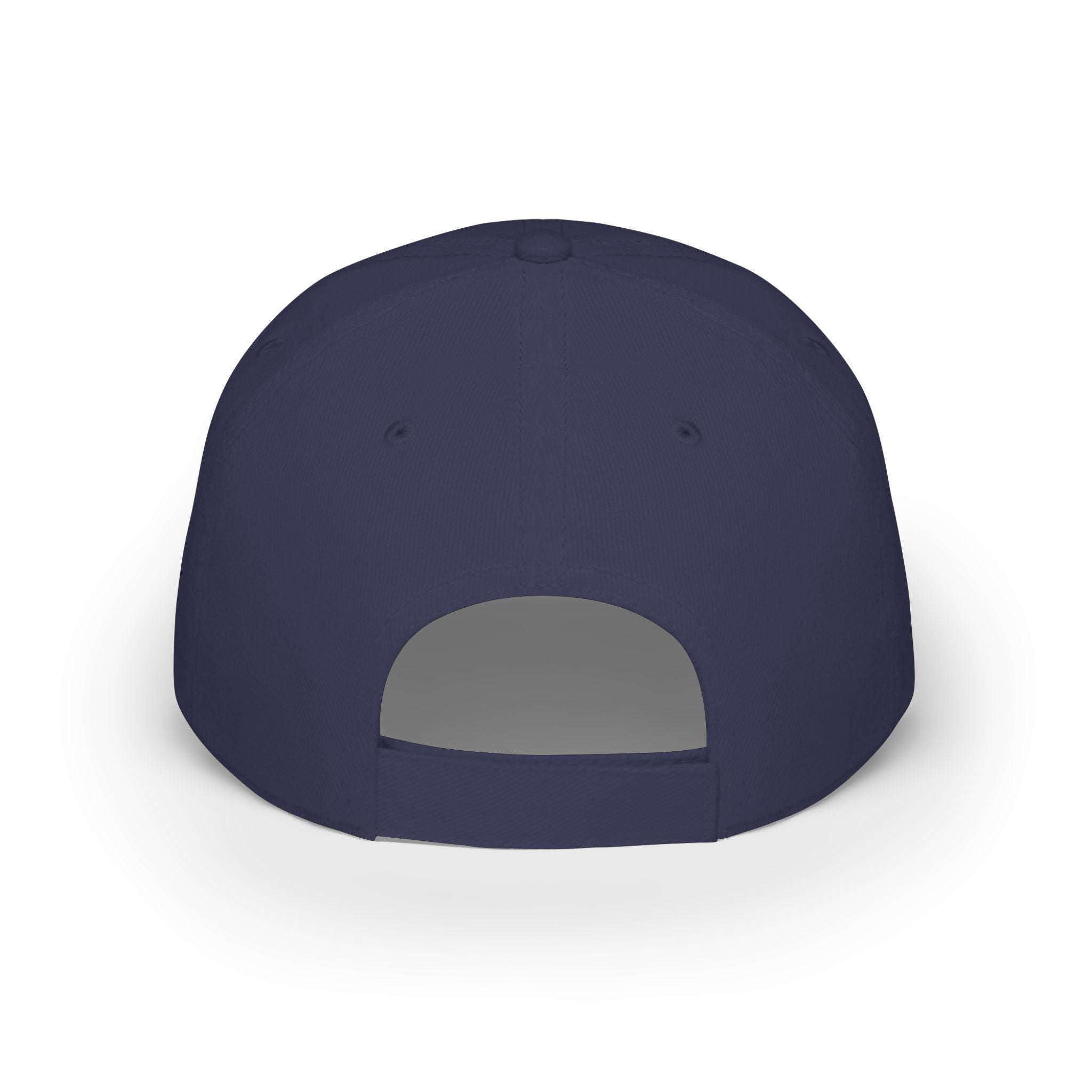 Geometric HS Logo Baseball Cap | Minimal Embroidered Hat | HalfSpaceStudio