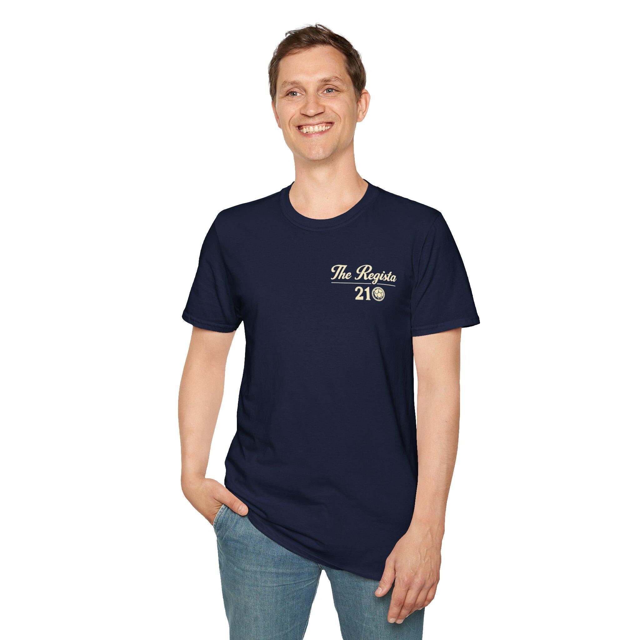 The Regista 21 Pirlo T-Shirt | Vintage Icon Tee | Andrea Pirlo Limited Edition
