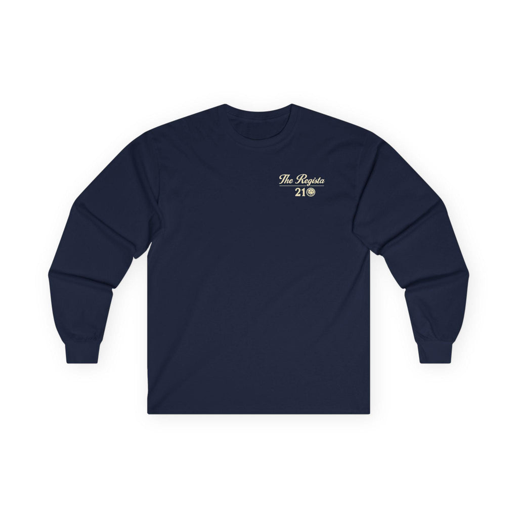 Andrea Pirlo 21 Jersey Back Print Long Sleeve Tee | Soccer Legend Fan Apparel