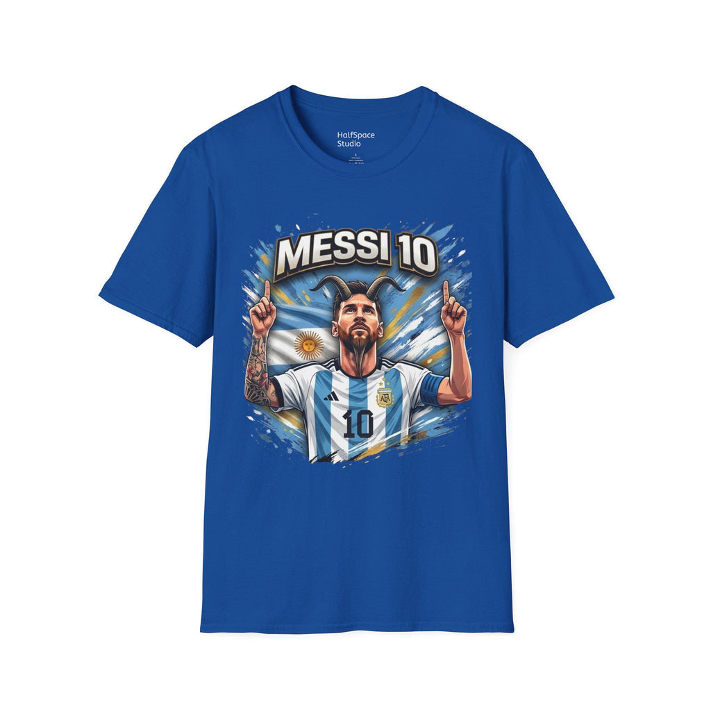 Messi 10 Portrait shirt | Soccer/Football Legend Lionel Messi Tee