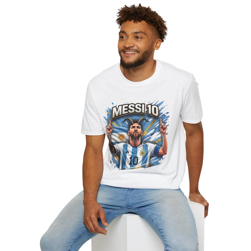 Messi 10 Portrait shirt | Soccer/Football Legend Lionel Messi Tee