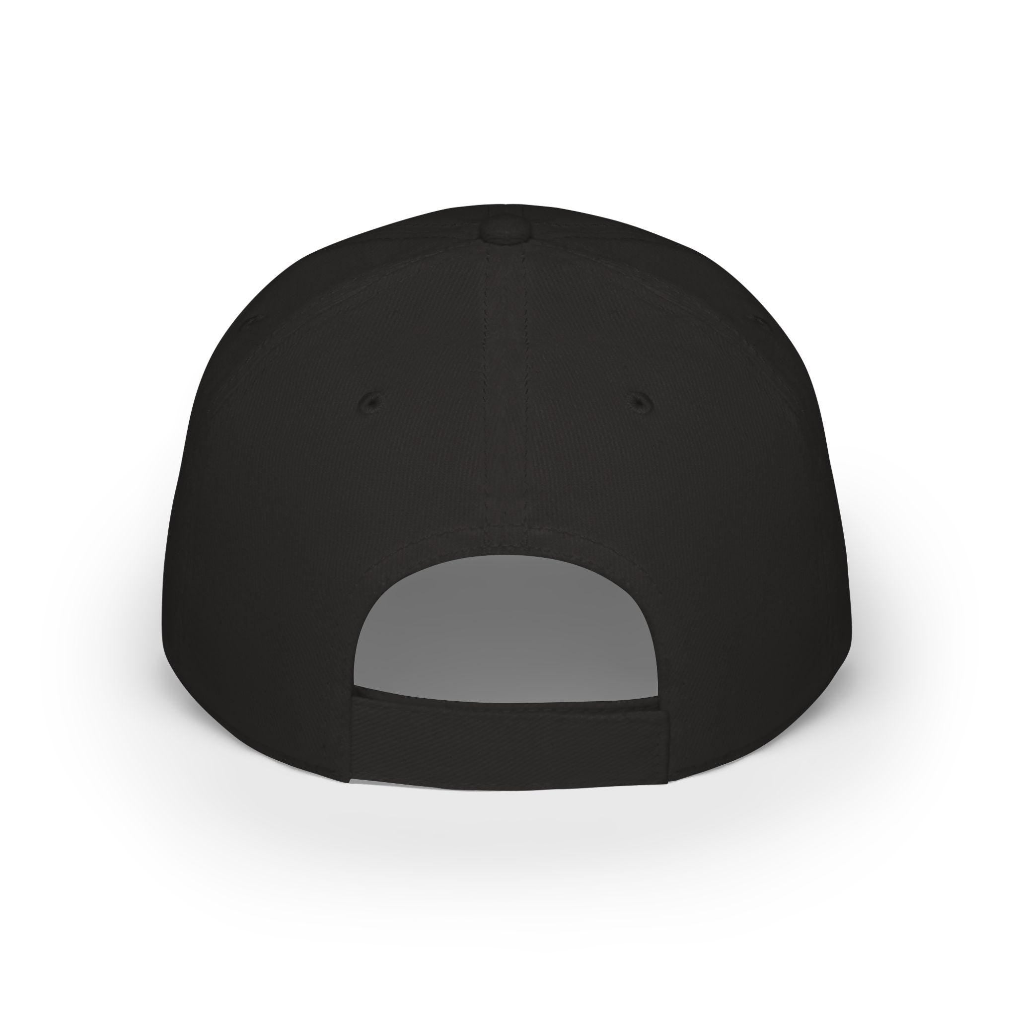 Geometric HS Logo Baseball Cap | Minimal Embroidered Hat | HalfSpaceStudio