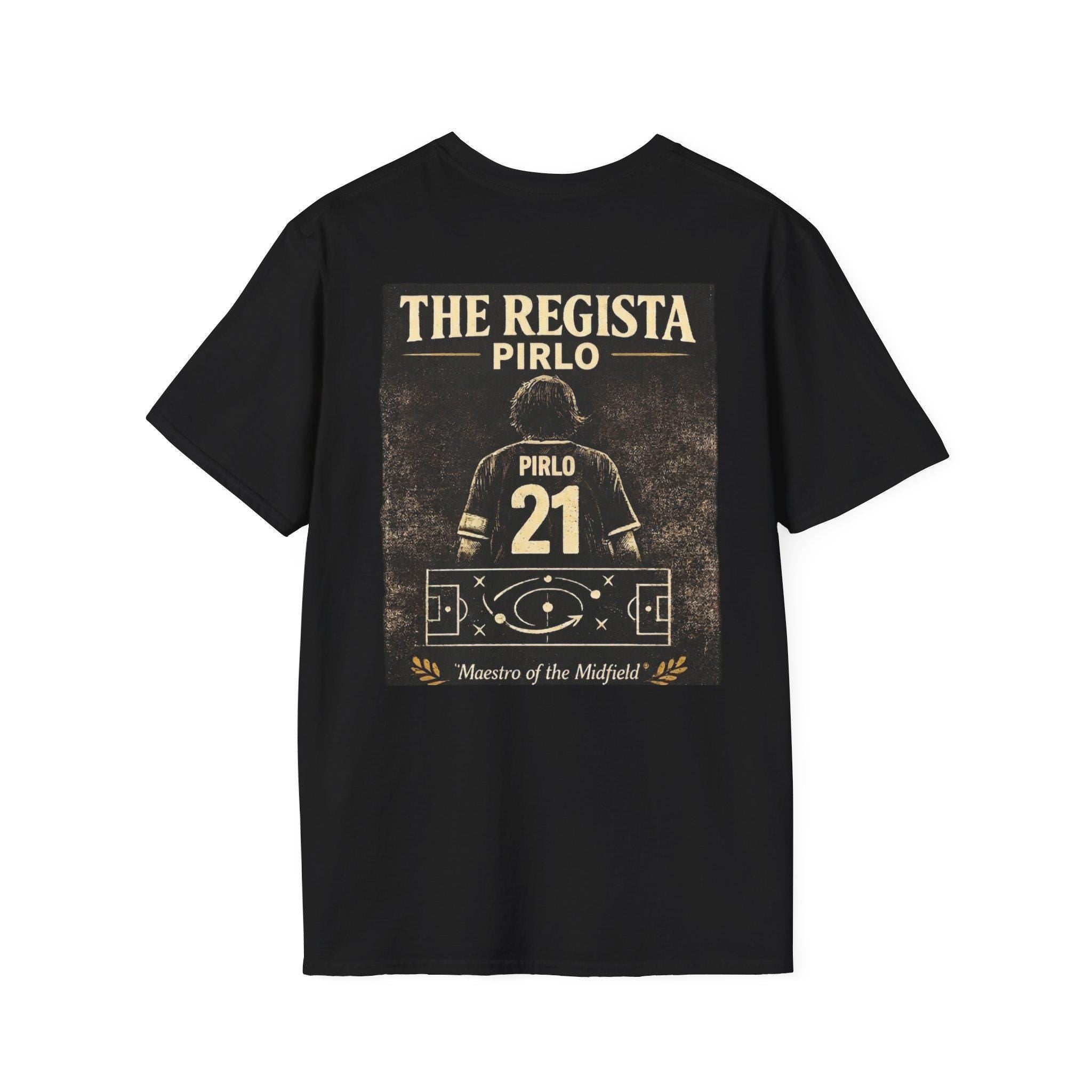 The Regista 21 Pirlo T-Shirt | Vintage Icon Tee | Andrea Pirlo Limited Edition