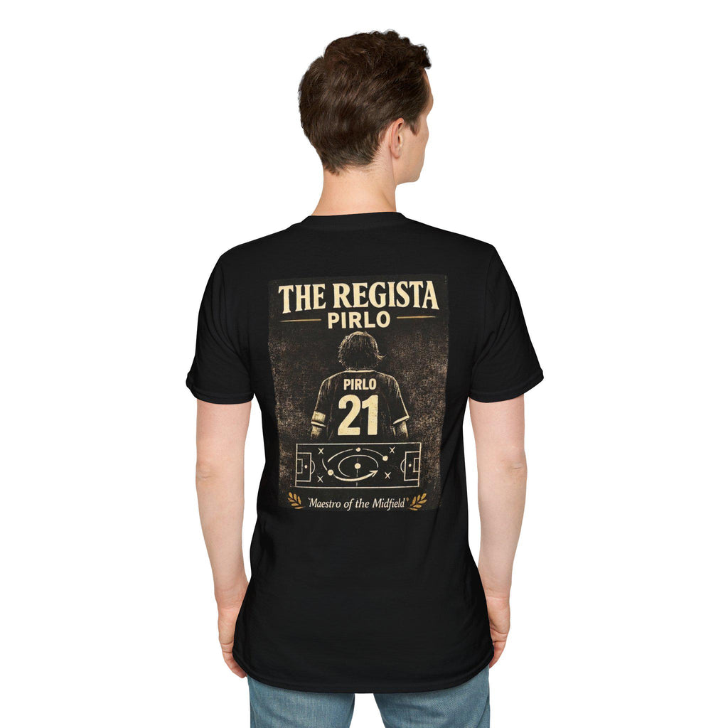 The Regista 21 Pirlo T-Shirt | Vintage Icon Tee | Andrea Pirlo Limited Edition