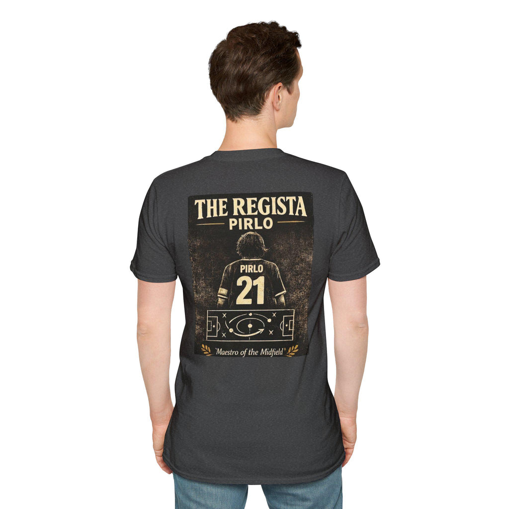 The Regista 21 Pirlo T-Shirt | Vintage Icon Tee | Andrea Pirlo Limited Edition