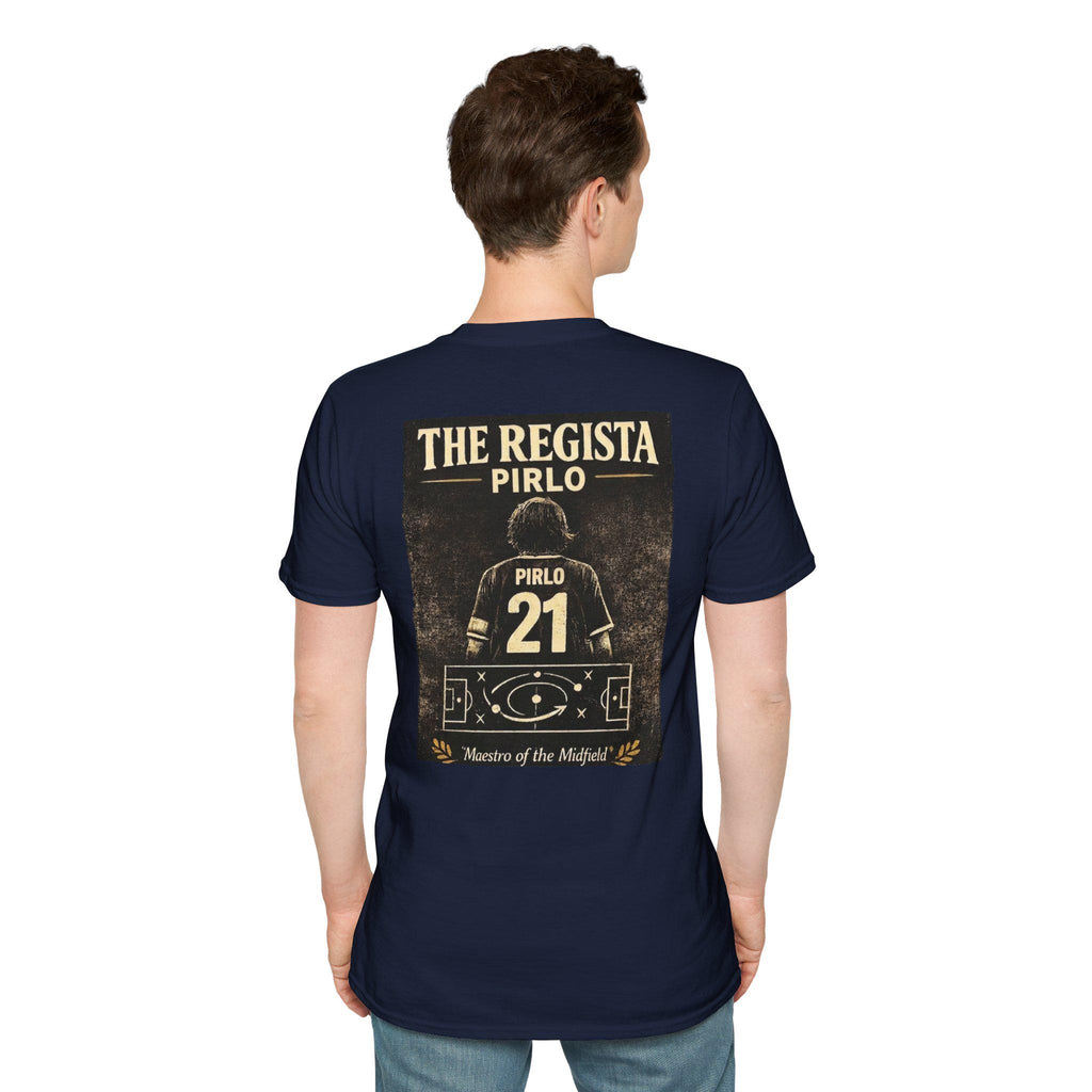The Regista 21 Pirlo T-Shirt | Vintage Icon Tee | Andrea Pirlo Limited Edition